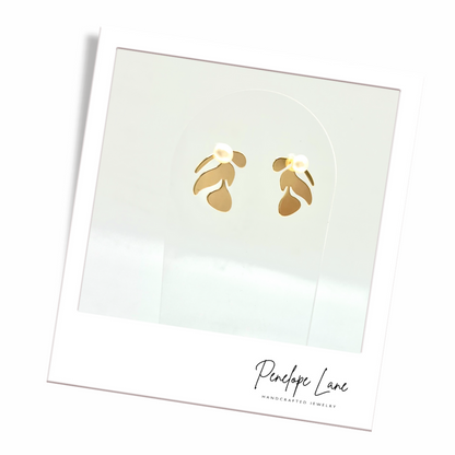 Maya 3-in-1 Genuine Freshwater Pearl Earrings