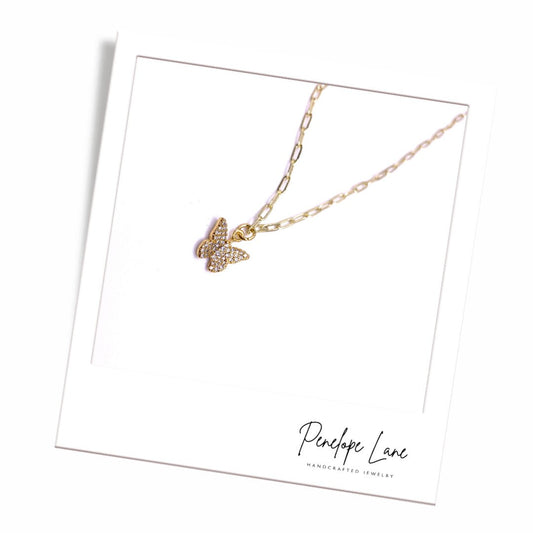 Butterfly Grace 18k Necklace
